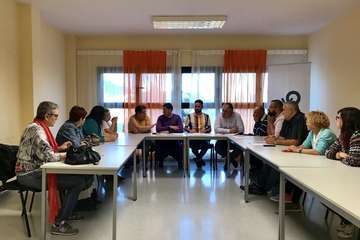 Reunión de Juntos por Telde con vecinos del Valle de los Nueve Alto (Foto TA)